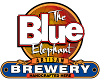 blue elephant artisan brewery logo